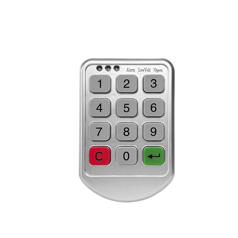 Hot Selling Digital Electronic Smart Cabinet Lock Password Keyboard Digital Cabinet Key Password (Silver,Wood Door&Plastic&Door Lock)