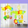Baby Colorful Animal Car Hanging Toy Plush Rattle For Newborns And Infants