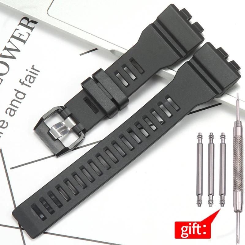 

High quality Resin Watch Strap Suitable for Casio GBA800 GBD800 Mens Sport Waterproof Rubber Watchband Watch Accessories GBA800 чёрный