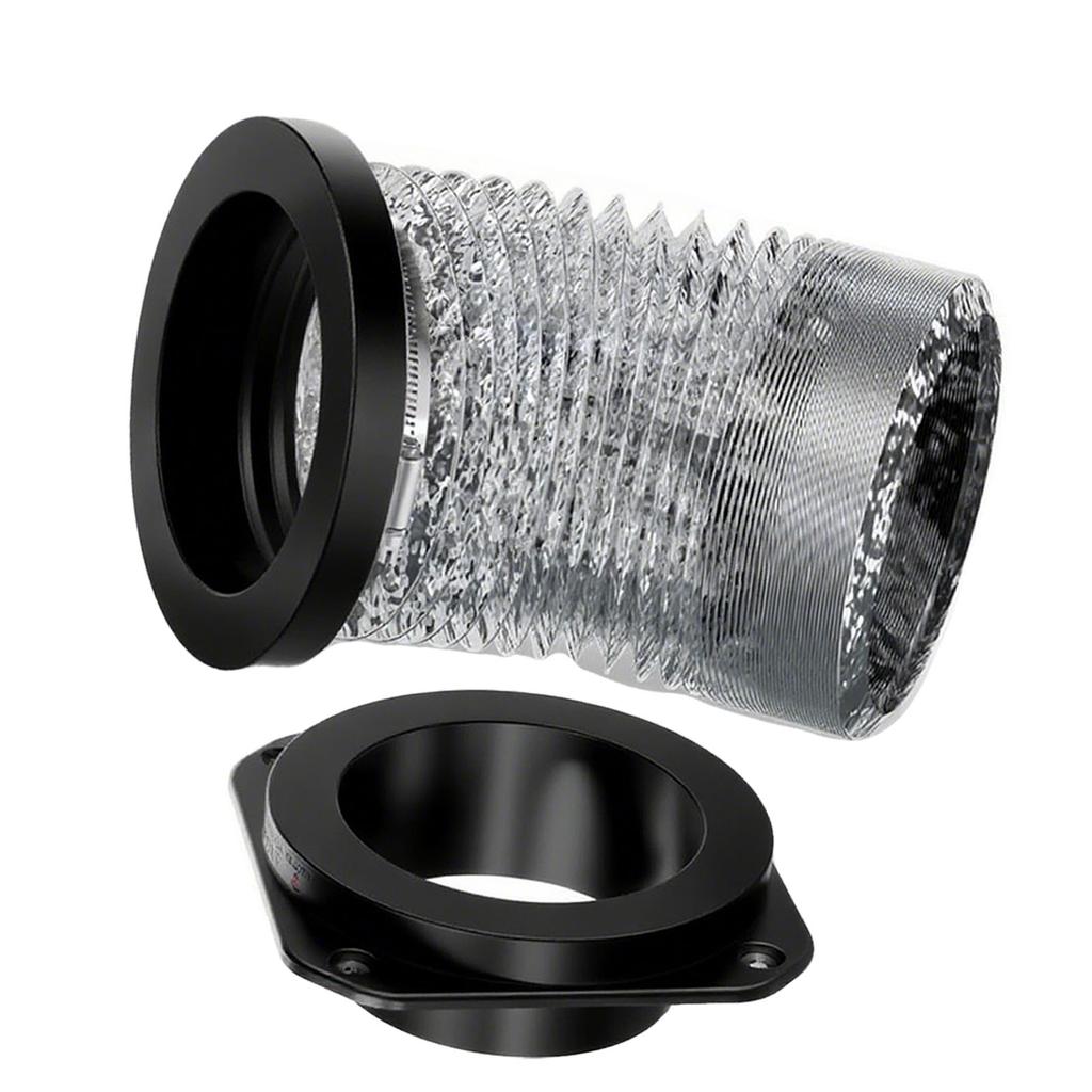 Kit Cuplaj Magnetic pentru Gura de Ventilație a Uscătorului Furtun din Folie de Aluminiu Clemă din Oțel Inoxidabil Conector Etanș pentru Gura de Ventilație a Uscătorului