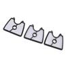 6PCS Cotton Leaf Blower Air Filter White Air Filter Part for Jonsered 125B BX BVX B2126