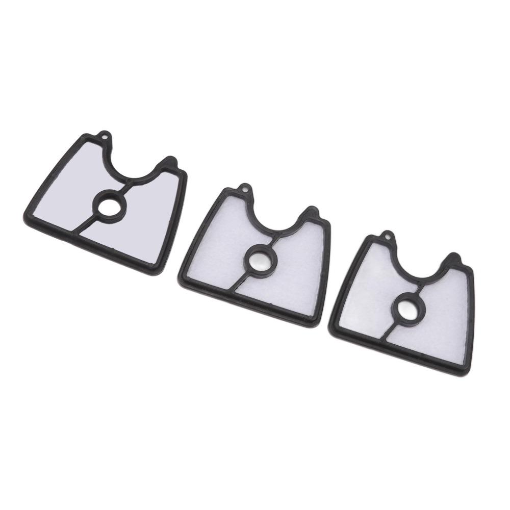 6PCS Cotton Leaf Blower Air Filter White Air Filter Part for Jonsered 125B BX BVX B2126