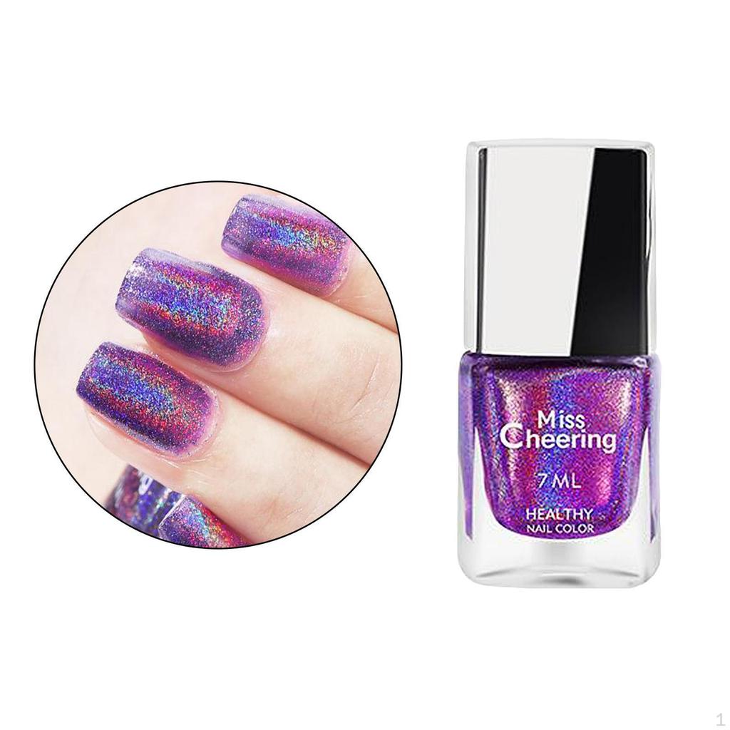 7ml Glitter Cosmetic Nail Pigment easy to use and Clean