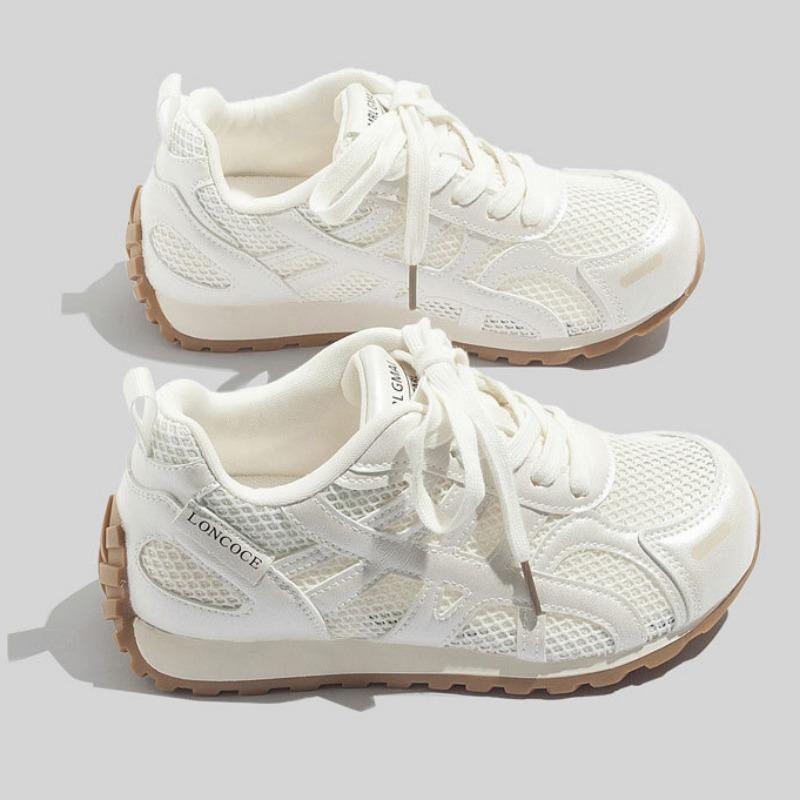 Fashion Soft-soled Women's Shoes Sports Shoes Korean Version of The Student Mesh Shoes All-match German Training Shoes