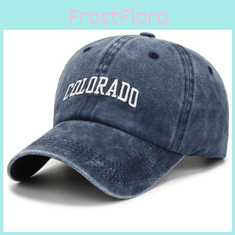 Embroidery Colorado Letter Protection Baseball Cap Breathable Women Baseball