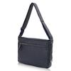 Doubles Crossbody Genuine Leather Shoulder A4 Navy Men's Bag, Size, VWE-1926,