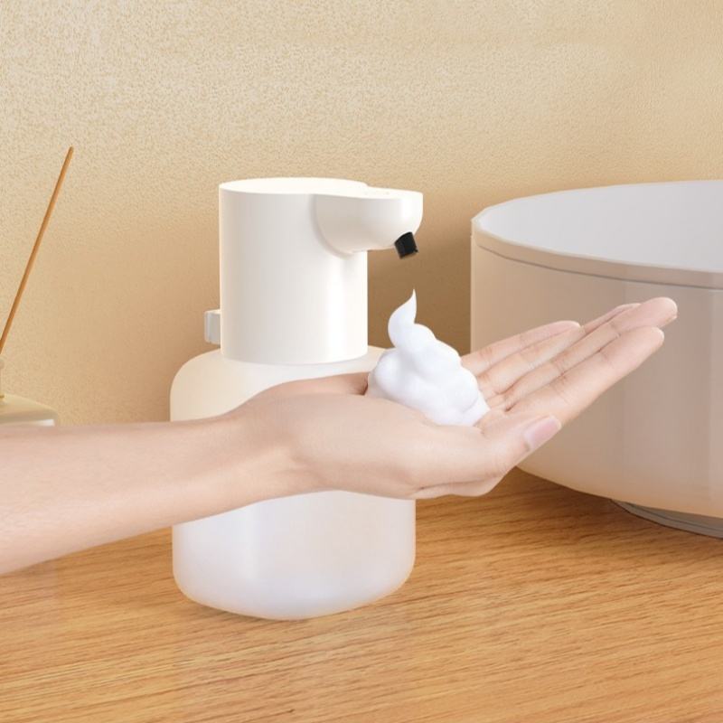 Wall-mounted Automatic Soap Dispenser Is Simple, Convenient and Suitable for Kitchens and Bathrooms. (White,No Plug Required&5 V) белый