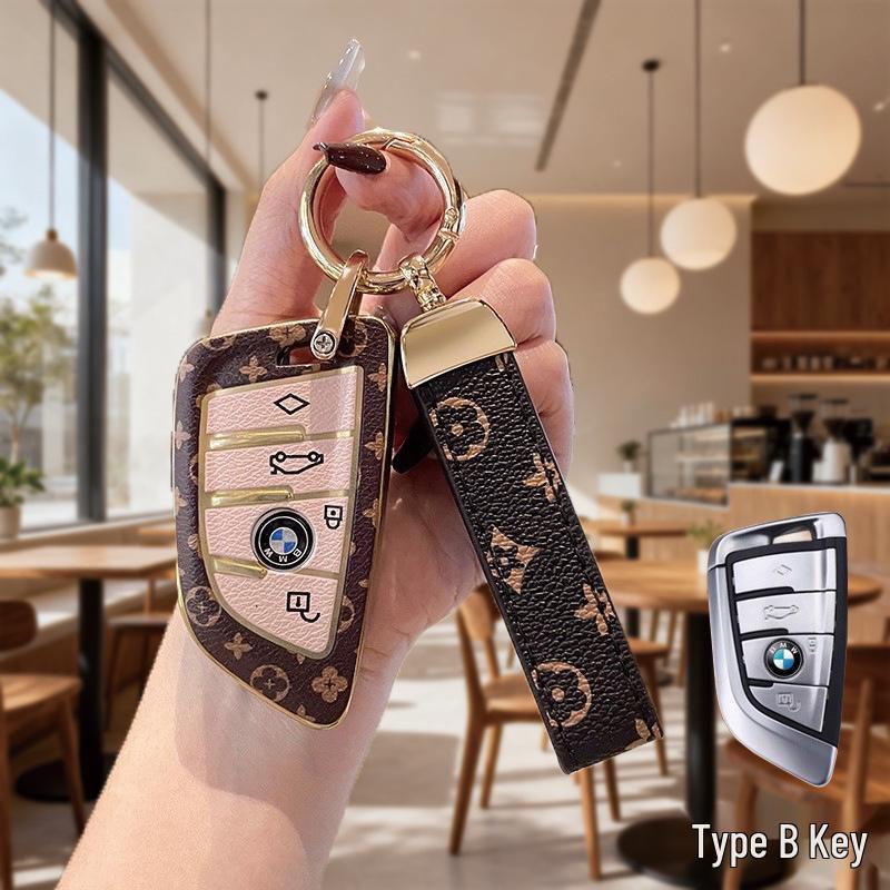 BMW Key Cover for X1, X2, X3, X5, 3 Series, 4 Series, 5 Series, Ix3 Series, 325li, 530 (Men's)