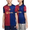 Nike T-Shirt Kids Round Neck Logo Print Straight Cut Short Sleeve Pullover Jersey Kids Tops Blue FN9153-456