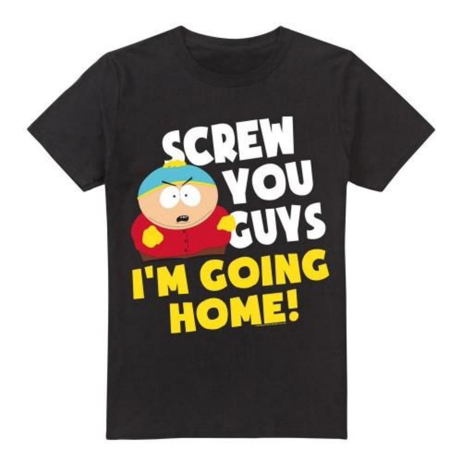 Футболка мужская South Park Screw You Guys Эрик Картман S разноцветный
