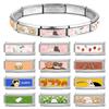 Photo Theme Beads Charm Link Fashion Accessary Modular Bracelet Making Supplies Unique Module Suitable for Jewelry