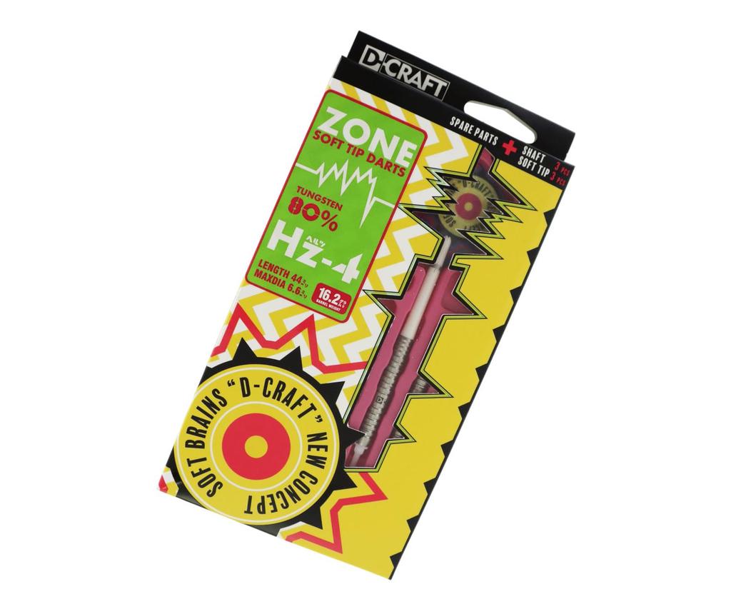 ZONE80 Normalne Rzutki Wprowadzenie Rzutki Strzałka Lufa Rzutki dla Początkujących Wolframowa Strefa [D-CRAFT] Początkujący/Średniozaawansowany D-Craft (Hz-4)