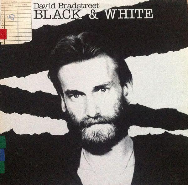 

LP Record DAVID BRADSTREET Black White SR001 Street Records 1981 Canada Rock Used