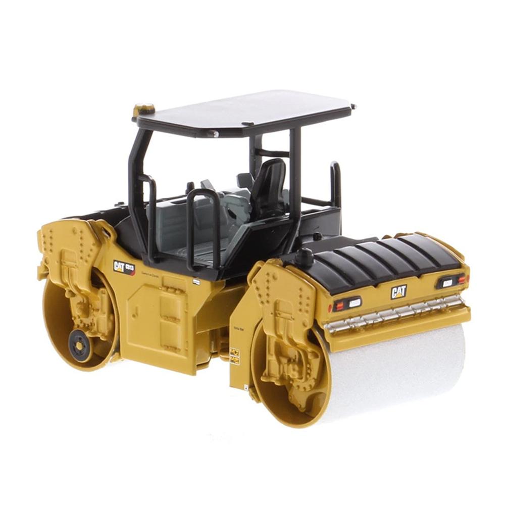 1/64 Diecast Masters Caterpillar CB-13 Roller with ROPS, Play & Collect Series Cat Trucks & Construction Equipment