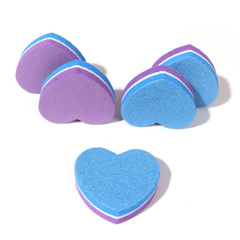 50 Pcs Professional Mini Sponge Nails Art Buffer File Sandpaper Manicure Tips Care File Sanding Polishing Accessories Tools