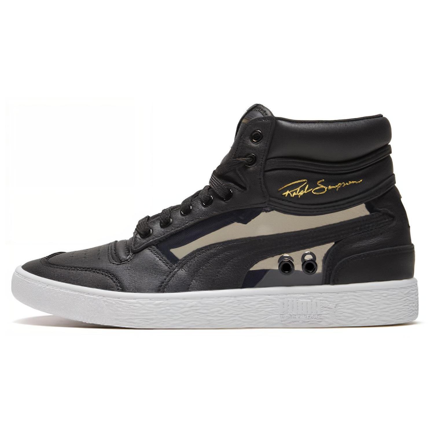 PUMA Ralph Sampson Glass Mid Black Men s 371582-01 EU 35.5