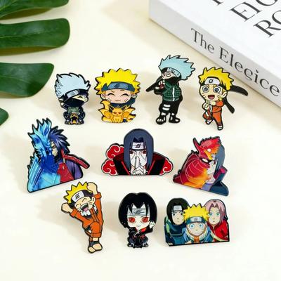 Anime Brooches for Women Cartoon Enamel Pins Lapel Pins for Backpack Metal Badges Fashion Jewelry Accessories Decoration Lovely Gift