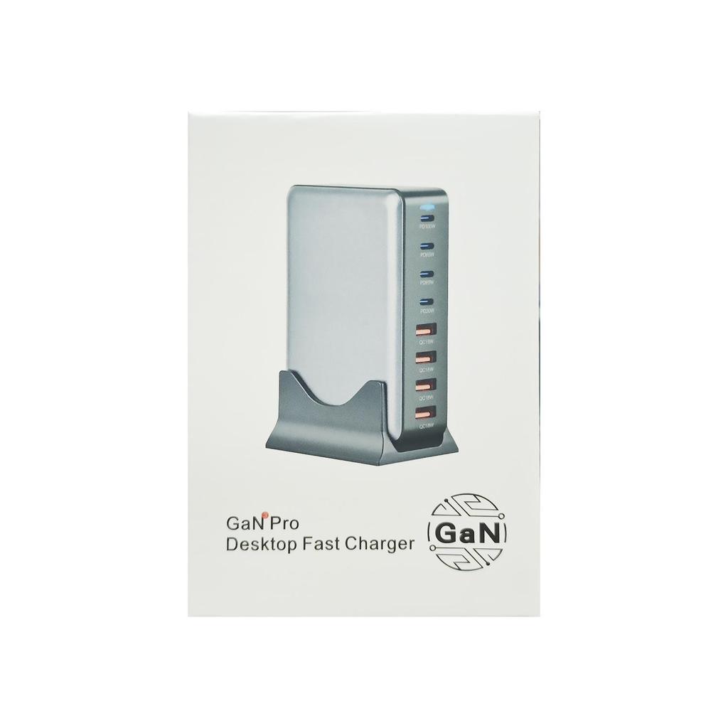 440W Gallium Nitride Universal Desktop Fast Charger for Phones, Tablets & Laptops – Portable for Travel
