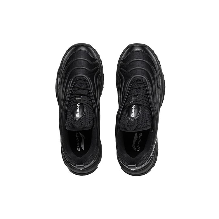 Li Ning Aurora Wind V2 Classic Fashion Low-Top Sports Casual Shoes Men Sneakers Black AGCS159-3