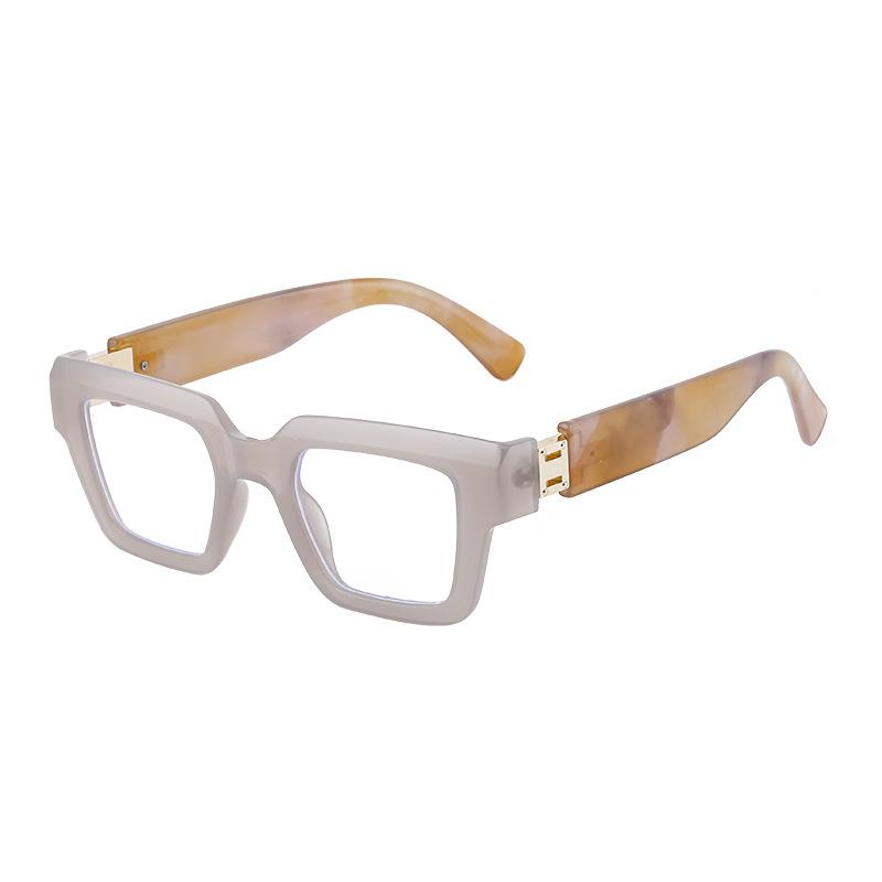 

Очки квадратной оправы Оправа для мужчин может быть оснащена очками для близорукости Оправа для очков с большой оправой Женская оптическая оправа Tide