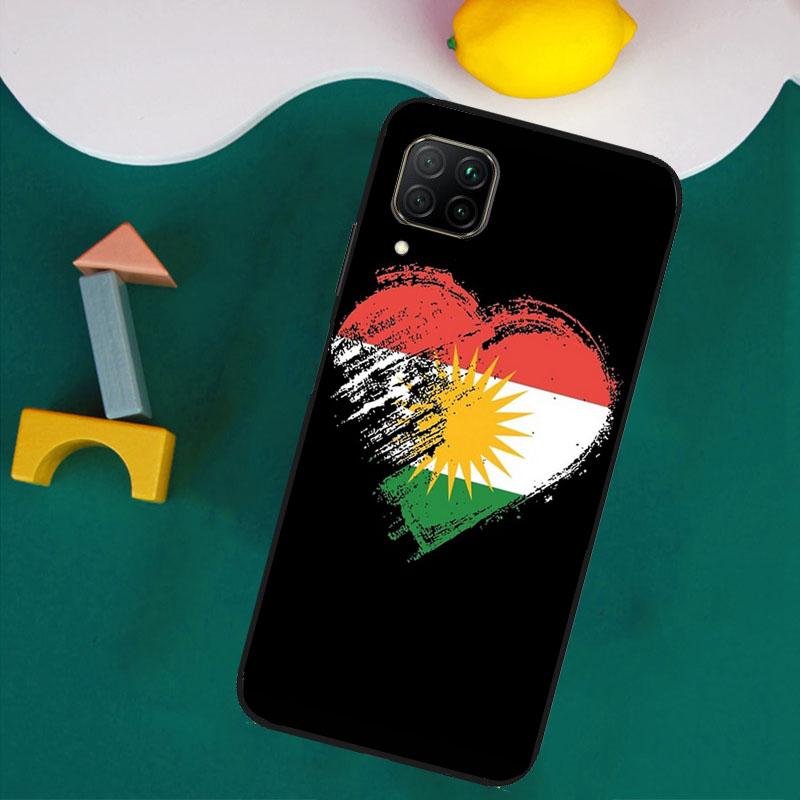Kurdistan Flag For Huawei Nova 8i 3i 7i 11i 12i 9 10 SE Y73 Y90 Y70 Y72 Y61 Y91 P30 P40 Lite P60 Pro Case