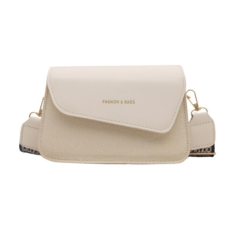 Tendance mode rétro été bandoulière large sac carré petit décontracté polyvalent sac à bandoulière messager sac pour femmes