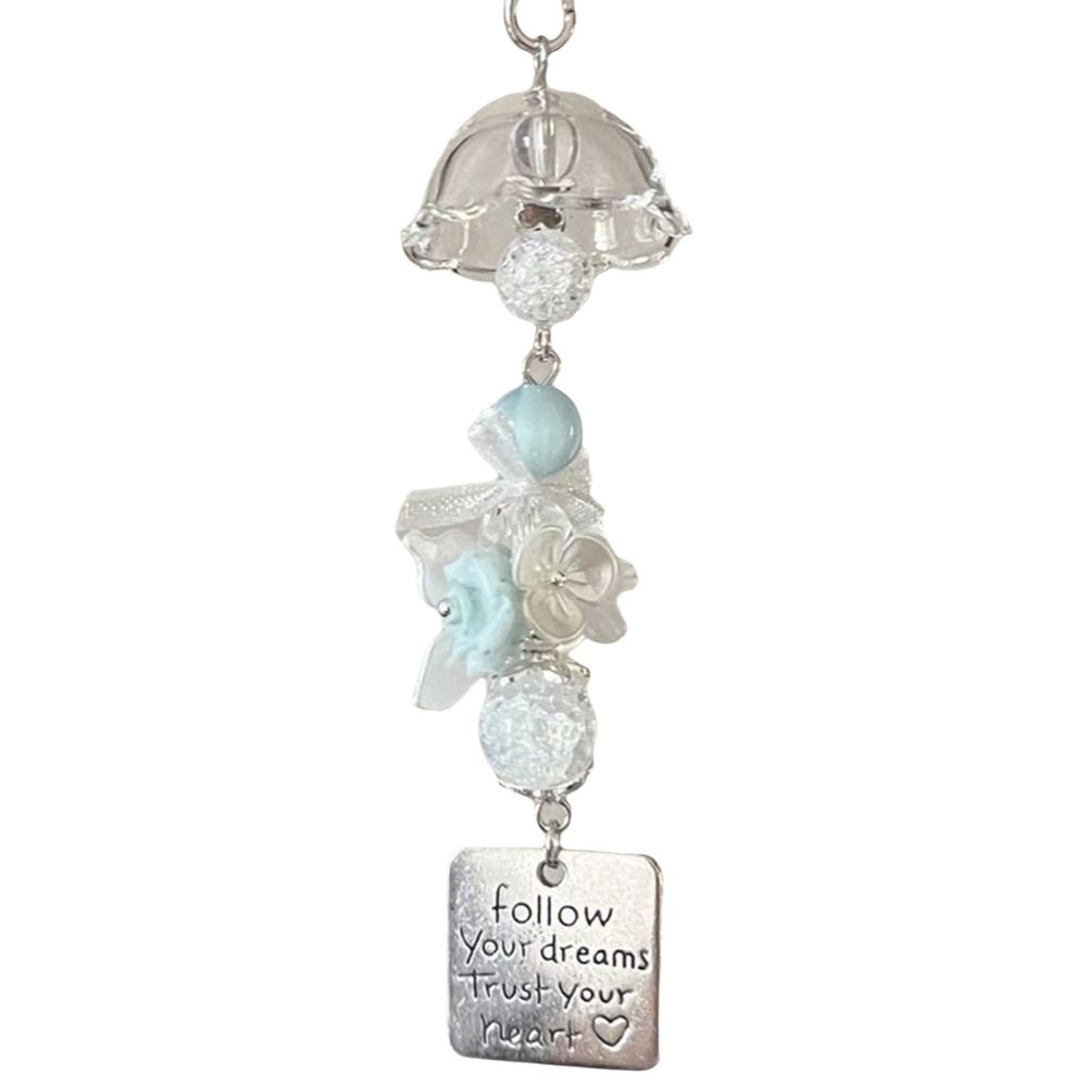 Jellyfish Y2K Jellyfish Mobile Key Chain Sea Shell Fish Phone Charm Keycord Mobile