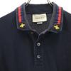 GUCCI made in Italy Short sleeve Polo shirt L dark blue Fawn Women Used
