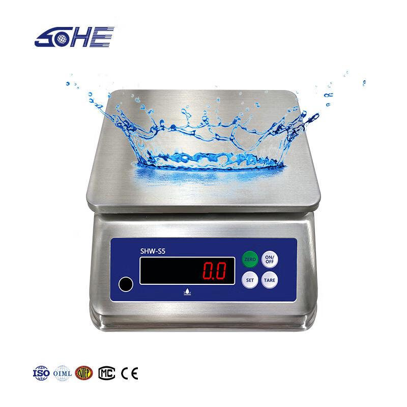 

Shouheng SHW-S5 High-Precision Waterproof Commercial Bench Scale (CN version)