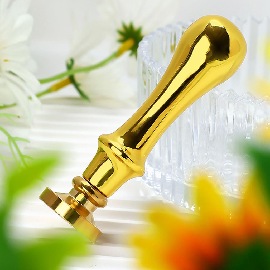 Wax Seal Stamp Handle Replacement Non-slip Brass Stamp Handle Simple Installation for Vintage Wax Sealing Stamps