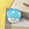 Squeeze Toy Mushroom Shape Slow Bright Color Stress Rebound Decompression Toy Relief Ball Desktop Ornament