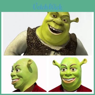 Costume Mask Shrek Mask Cosplay Costume Accessories Halloween Necessities Daily