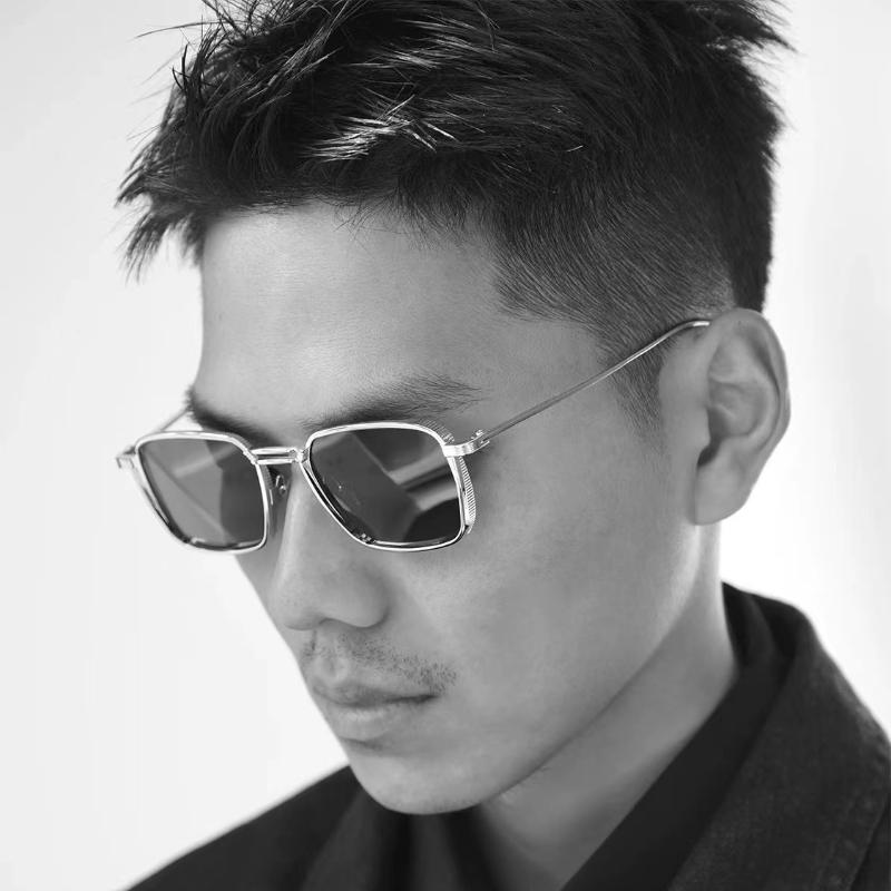 Ochelari de Soare Steampunk Noi Modă Bărbați Femei Designer de Marcă Vintage Pătrați Rame Metalice Ochelari de Soare Uv400 Articole de Ochelărie