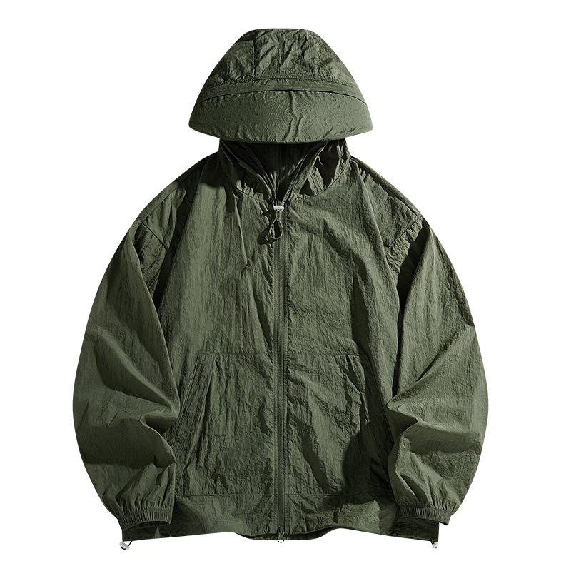 

Унисекс Летняя Куртка с Защитой от Солнца из Ледяного Шелка для Активного Отдыха 2025 - Дышащая и Устойчивая к УФ-излучению Double XL