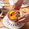 MAXCOOK Japanese Style Ceramic Soup Bowl Set