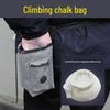 Ice & Rock Climbing Anti-Slip Chalk Waist Bag for Gymnastics, Fitness, and Outdoor Use