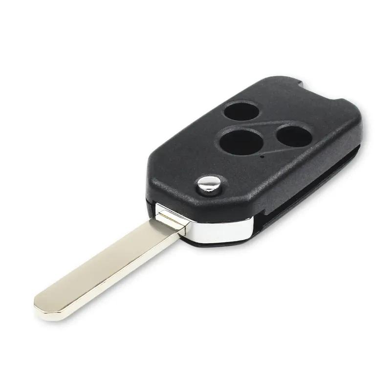KEYYOU Modified Remote Key Shell Fob 2/3/4 Buttons Case For Honda Fit CRV Civic 2009 Ight Ridgeline HRV Jazz ACCORD Jazz 2008
