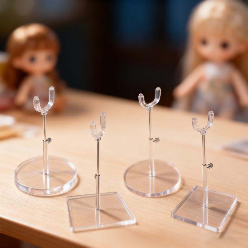 Height Customizable Doll Support Stand Stable Crotch Support Mechanism MultiPurpose Model Figure Display Holder Base