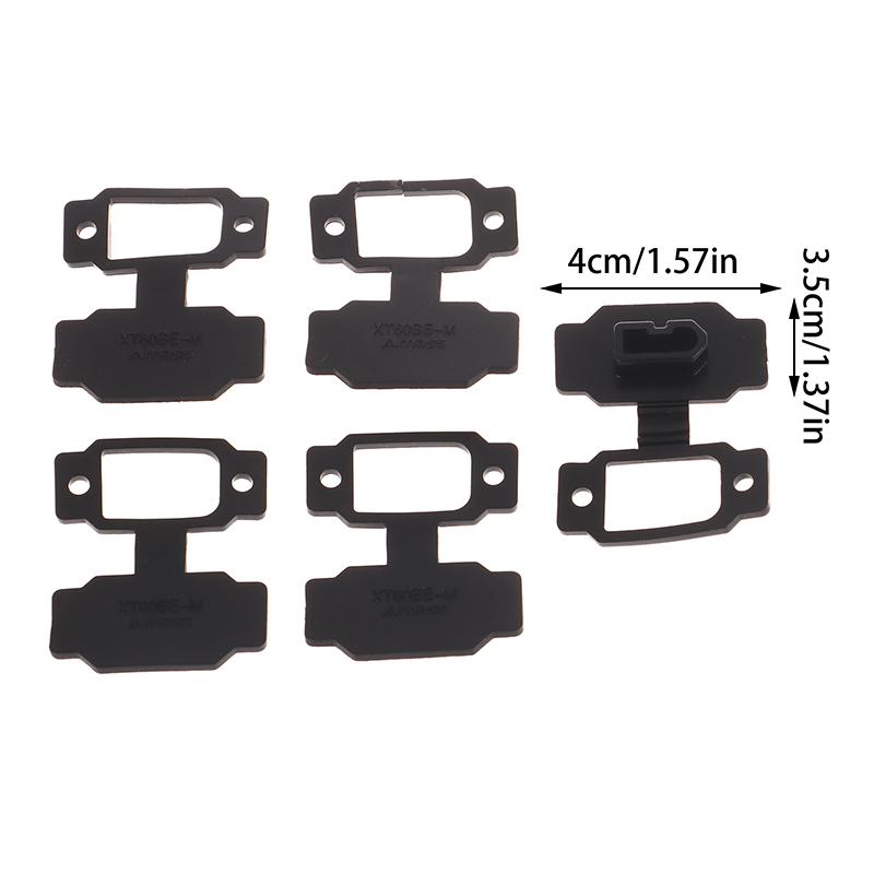 5Pcs Black Yellow Xt60Be-M Male Bullet Connector Wire Cable Plug Waterproof Cover For Rc Fpv Charger Battery Motor Esc