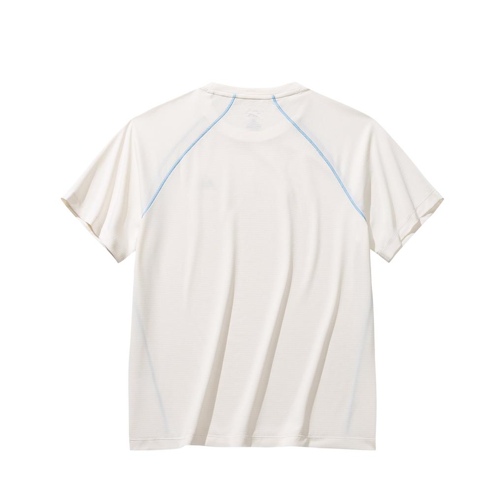 Anta Outdoors Short Sleeve Knitted T-Shirt Summer 2026 Women tops Warm-Jade-White 962626103-2