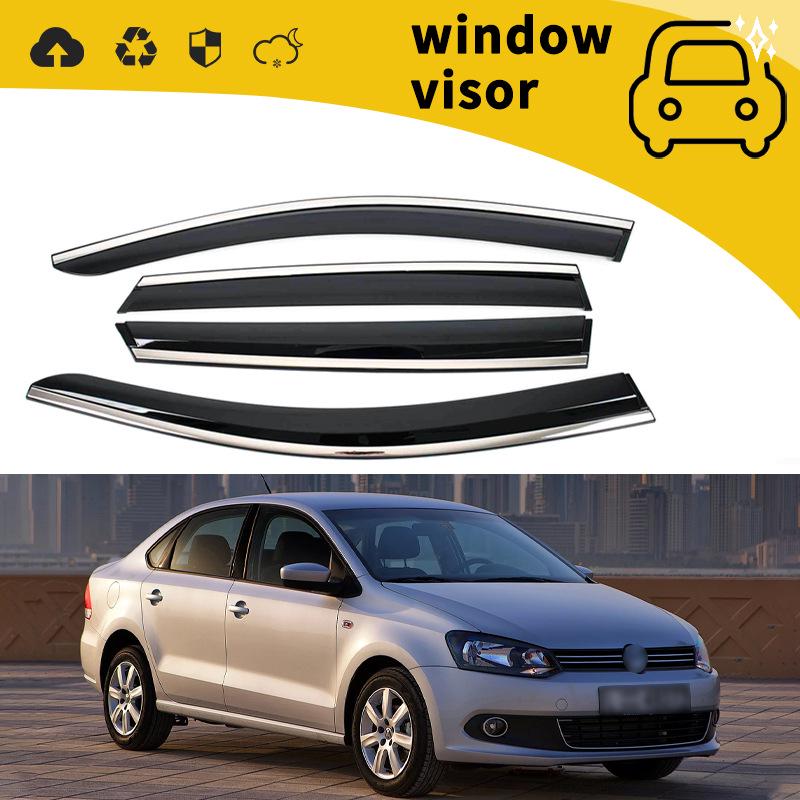 Polo 05-19 Door Rain Deflector for POLO, Polo PLUS, CROSS POLO - Car Modification Decor