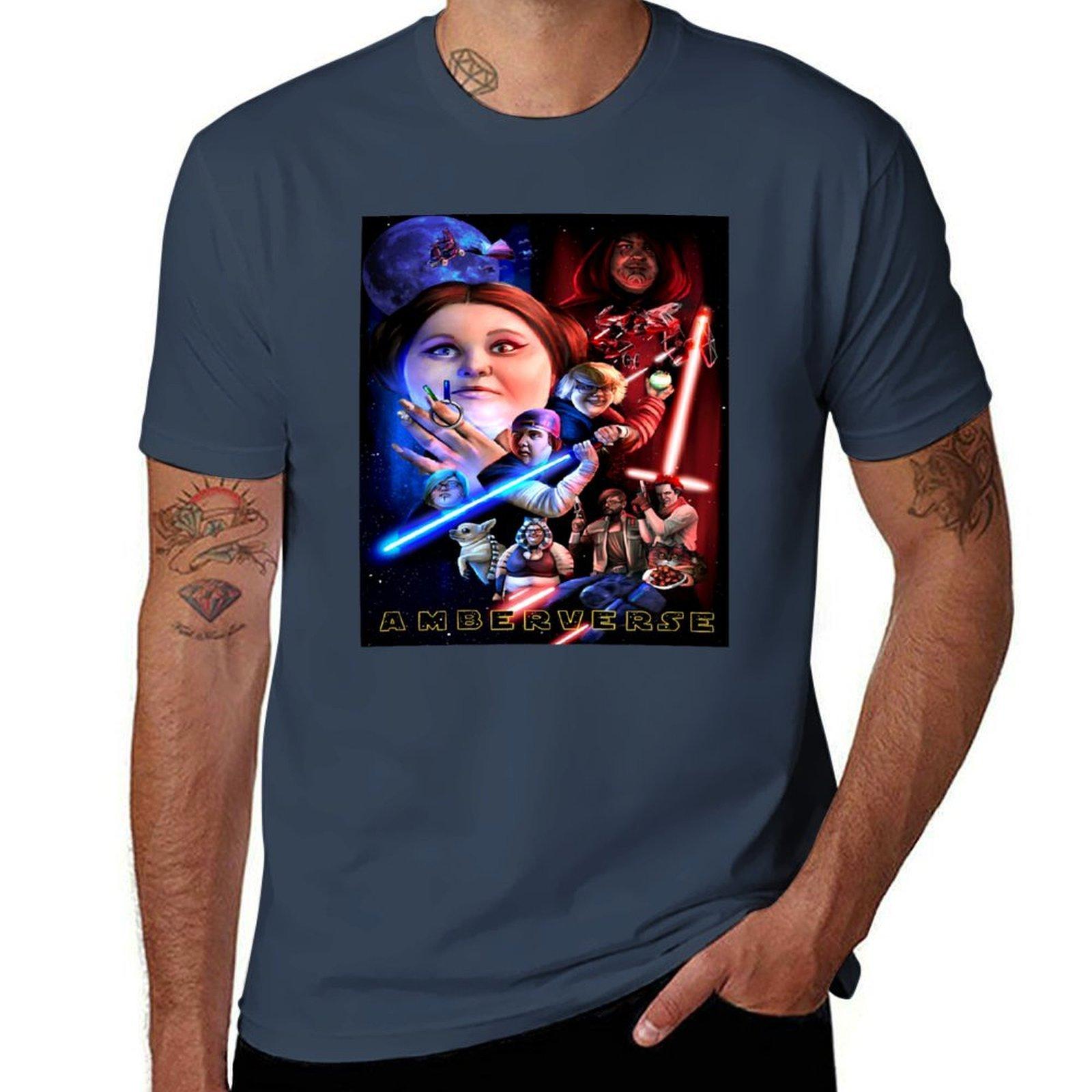 Amberverse TShirt Basic Comfort Fit TShirt for Men S