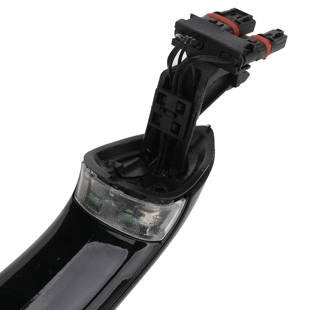 4X Black Outer Outside Exterior Comfort Access Door Handle Set For BMW 5 6 7 Series F07 F10 F11 F06 F12 F13 F01 F02 51217231931