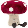 JELLYCAT Fun Food Series Amuseables Mushroom Mushroom Red Doll Plush Doll Sitting 23cm Height