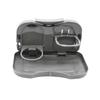 Foldable Car Back Seat Table Multifunctional Dining Tray Rear Seat Storage Rack Drink Cup Holder Portable Car Organizer Stand