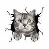 Animal Car Stickers Waterproof PVC Auto Scratch Occlude 3D Simulation Electrostatic Decal Car Window Home Decoration