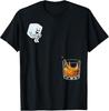 Cute Ice Splash Drink T-Shirt For Whiskey Enthusiasts - Bourbon Inspired Design