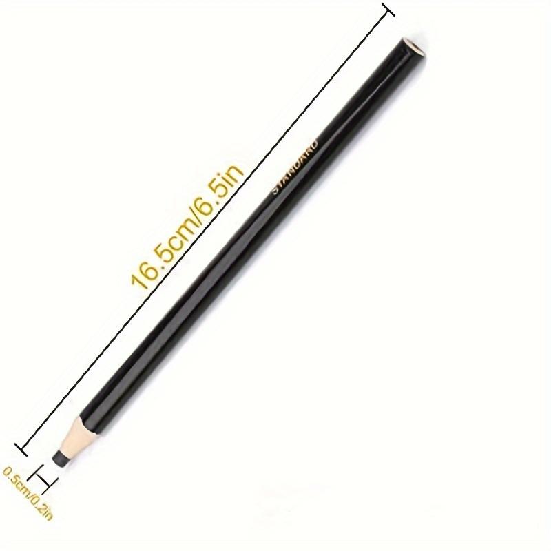 3/6pcs Random Color Water-Soluble Sewing Pencils, Fabric Marking Pencils with Brush, Tailor'S Tracing Tools for Home Cutting