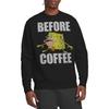 SpongeBob SquarePants Unisex Adult Before Coffee Meme Sweatshirt