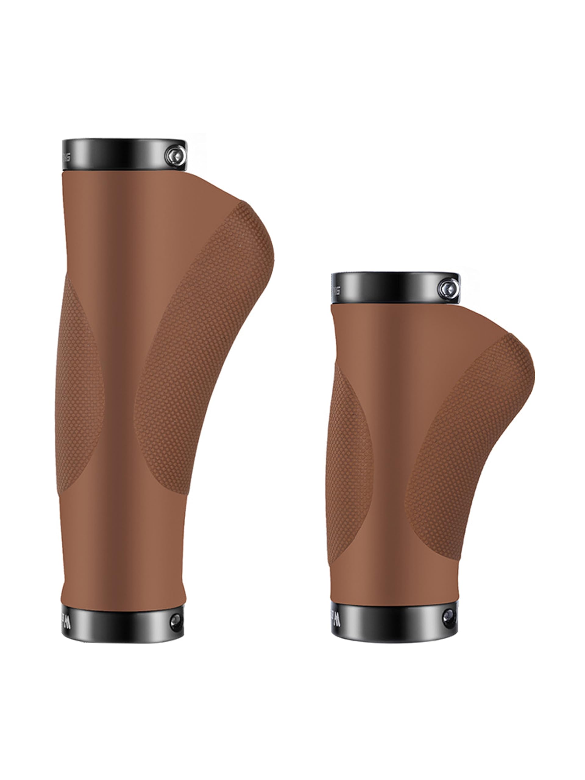 REYLNXR Велосипедная Рукоятка Руль Рукоятка Кроссовый Велосипед Эргономичная Рукоятка Короткая коричневый